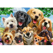 Schmidt - Puzzle Dog Selfie - 500 kosov