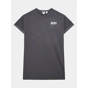 Roxy Vsakodnevna obleka You Rock My World ERGKD03223 Siva Oversize