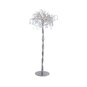 Paul Neuhaus 232-55 - Stoječa svetilka ICICLE 5xG9/40W230V krom