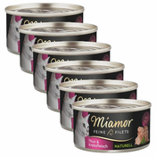 Miamor Feine Filets Naturell tuna in rakovica 6 x 80 g