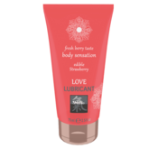 Shiatsu Love Lubricant Edible Strawberry 75ml