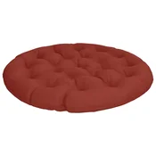 Vidaxl Papasan blazina VIANEN 100% poliester Rdeča O 120 x 12 cm