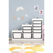 HANAH HOME Višenamenska komoda Swiss White