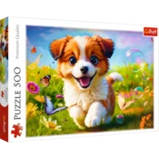 Sestavljanka - 500 - Happy Dog Trefl 37524