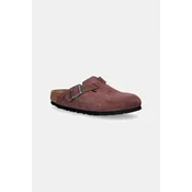 Birkenstock natikači otroški semišasti Boston