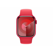 APPLE Watch S9 GPS 41mm RED Alu Case w RED Sport Band - S/M (mrxg3se/a)
