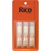 Rico 3 Pack 2 Bb Clarinet