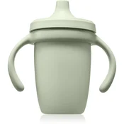 B.Box Silicone Cup otroški lonček z ročaji Sage 240 ml