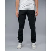 Denistar Muške pantalone 100/2943, Kargo, Tamnosive