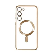Silikonska maska Magsafe za SAMSUNG S25 Edge/ zlatna