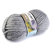Pletena preja Alpine maxi 250 g - (669) siva perla