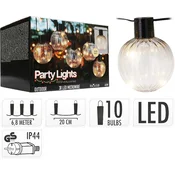 ProGarden Svetlobna veriga z LED-žarnicami PARTY, 10 kosov, 6,8 m