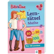 Bibi & Tina: Mein Lernrätsel-Block Mathematik für die 2. Klasse