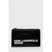 Novčanik Karl Lagerfeld Jeans boja: crna