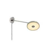 UMAGE LED-stenna svetilka Asteria Long, olivna, jeklo, vtič - spalnica - Dizajn - olivno zelena, jeklena - Kovina