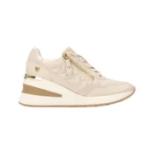 Xti za ženske. 14438001-BEIGE Superge 144380 beige (40), Bež, 3 do 5 cm, Zip, Priložnostno