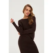 Marisse WOMENS SWEATER Z-SW-4801 BROWN