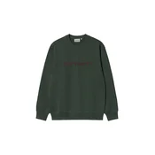 Carhartt WIP Majica temno rjava/jelka