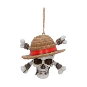 Viseči okras Nemesis Now One Piece - Luffy Jolly Roger - 8,5 x 5 cm