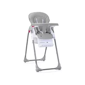 LORELLI Hranilica za bebe Dulce Cool Grey Leather siva