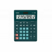 Namizni kalkulator CASIO GR-12C z dvojnim napajanjem 155x210mm temno zelen