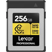 LEXAR kartica CFexpress Type B Gold 256GB (3600MB/s read, 3300MB/s write