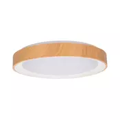 Brilagi - LED stropno svetlo FLOCO LED/24W/230V pr. 30 cm drvo/bela