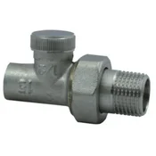 GO! Ravni povratni radiatorski ventil za spajkanje 15 mm