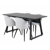 jedilnica set Dallas 1687 76x85x160cm