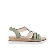 Rieker Sandali 679L4-52 Zelena