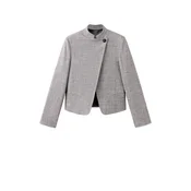 MANGO Blazer CELIA siva/bela