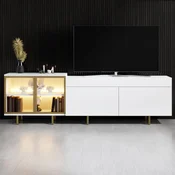 HANAH HOME TV polica Vienna White Gold