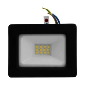 shumee LED reflektor 10W GTV GT-GCX10W-40 črne barve IP65 zunanja osvetlitev 800lm