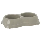 Moderna Dupla posuda Double Smarty Bowl - siva