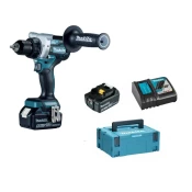 Makita Akumulatorski brezogljični vijačnik Li-ion LXT 18V 5,0 Ah, Makpac DDF492RTJ