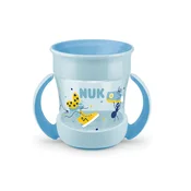 Nuk Caša za bebe sa ruckama, 160ml, Plava