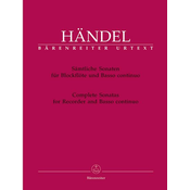 HANDEL:COM.SONATEN BLOCKL.+BASSO CON