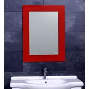 DIPLON Ogledalo sa crvenim okvirom 600*800 J1550