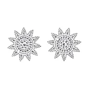 Obsessive Olianna Nipple Stickers Silver