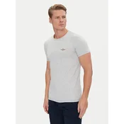 Aeronautica Militare Majica AM1UTI003 Siva Regular Fit