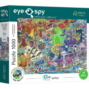 Trefl - Puzzle EYE-SPY Časovno potovanje Sydney Avstralija UFT - 1 000 kosov