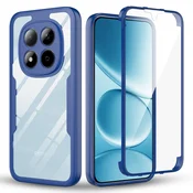 Hibridni Full body ovitek Techsuit ColorVerse 360 za Xiaomi Redmi Note 15 Pro 4G - blue