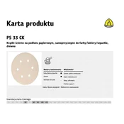 Disk Samopric. 150mm PS33CK G80 raspored rupa GLS3