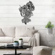 Atelier Del Sofa Zidna dekoracija Heart Of Beauty, 47x70 cm 2 mm, Crna