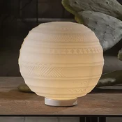 Karman Braille - Steklena namizna svetilka, 25 cm - Dnevna soba/jedilnica - Dizajn - zamrznjeni - Steklo