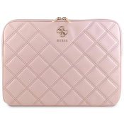 Guess Sleeve GUCS14ZPSQSSGP 14 pink Quilted 4G (GUCS14ZPSQSSGP)