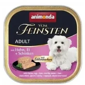ANIMONDA Vom Feinsten core Chicken, Egg + Ham (150 g) - mokra hrana za pse