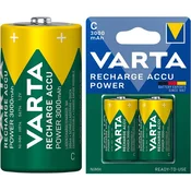 Varta C Baby/HR14 (56714) 1,2V 3000 mAh 2kos polnilna baterija