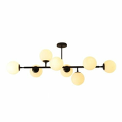 Luster na šipci DORADO 8xE14/40W/230V crna