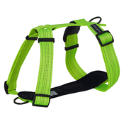 Rukka® Form Neon oprsnica, rumena - Velikost S: obseg prsnega koša 55-85 cm, Š 30 mm